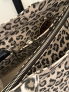 SPECIAL! Leopard Midi East West Crossbody + FREE Leopard Clutch - Quilted Koala