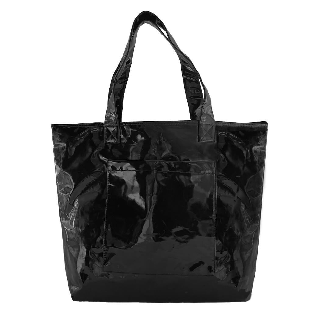 NEW! Black Metallic Everything Bag - Quilted Koala