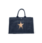 East-West Bag: Denim *TAKE $70 OFF FOR A LIMITED TIME* - Quilted Koala
