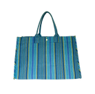 East West Bag - HAPPY BLUE Stripes  NEW - Quilted Koala