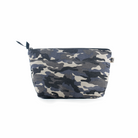 Clutch Bag: Grey Camouflage - Quilted Koala
