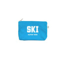 SKI Aspen 1986 Makeup Bag: Aqua - NEW! - Quilted Koala
