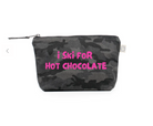 I SKI for Hot Chocolate Makeup Bag - Quilted Koala