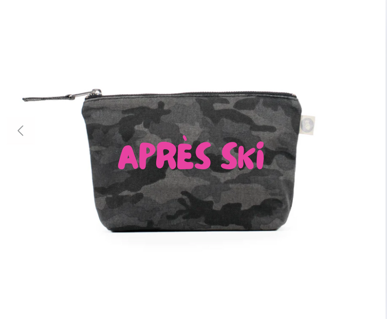 APRES SKI Makeup Bag - Quilted Koala