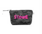 SKI - Stowe or your Favorite Ski Location Makeup Bag - Quilted Koala