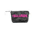 SKI - VAIL or your Favorite Ski Location Makeup Bag - Quilted Koala