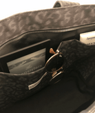 Green Camo Midi Zipper Tote + FREE Orange Tassel - Quilted Koala