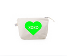 Valentine's Day XOXO Neon Green - NEW! - Quilted Koala