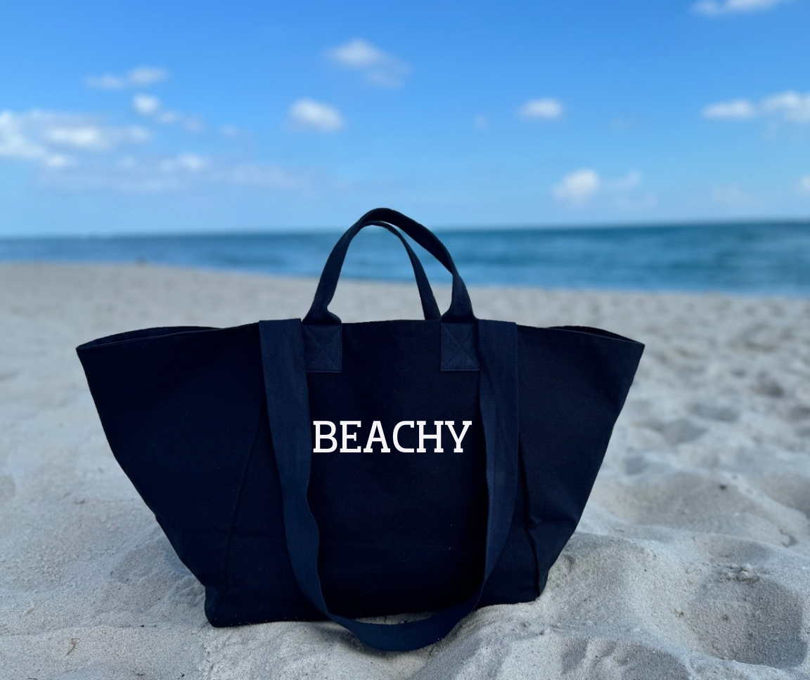 BEACHY - Chelsea Bag - Navy - Quilted Koala