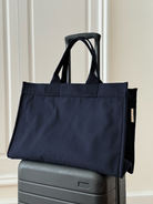 NEW! Anywhere Bag with Trolley Sleeve in Navy - Quilted Koala