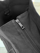 NEW! Anywhere Bag with Trolley Sleeve in Black MONOGRAM STRIPE - Quilted Koala