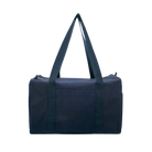 Daily Duffel - Navy with a Split Letter Monogram - Quilted Koala