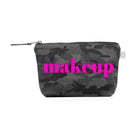 MAKEUP Makeup Bag in Black Camo  NEW! - Quilted Koala