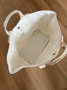 Certified PICKLEBALL LOVER BAG (Natural and Pink) NEW! - Quilted Koala