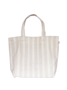 Sand Ticking Stripe Everything Bag - Quilted Koala