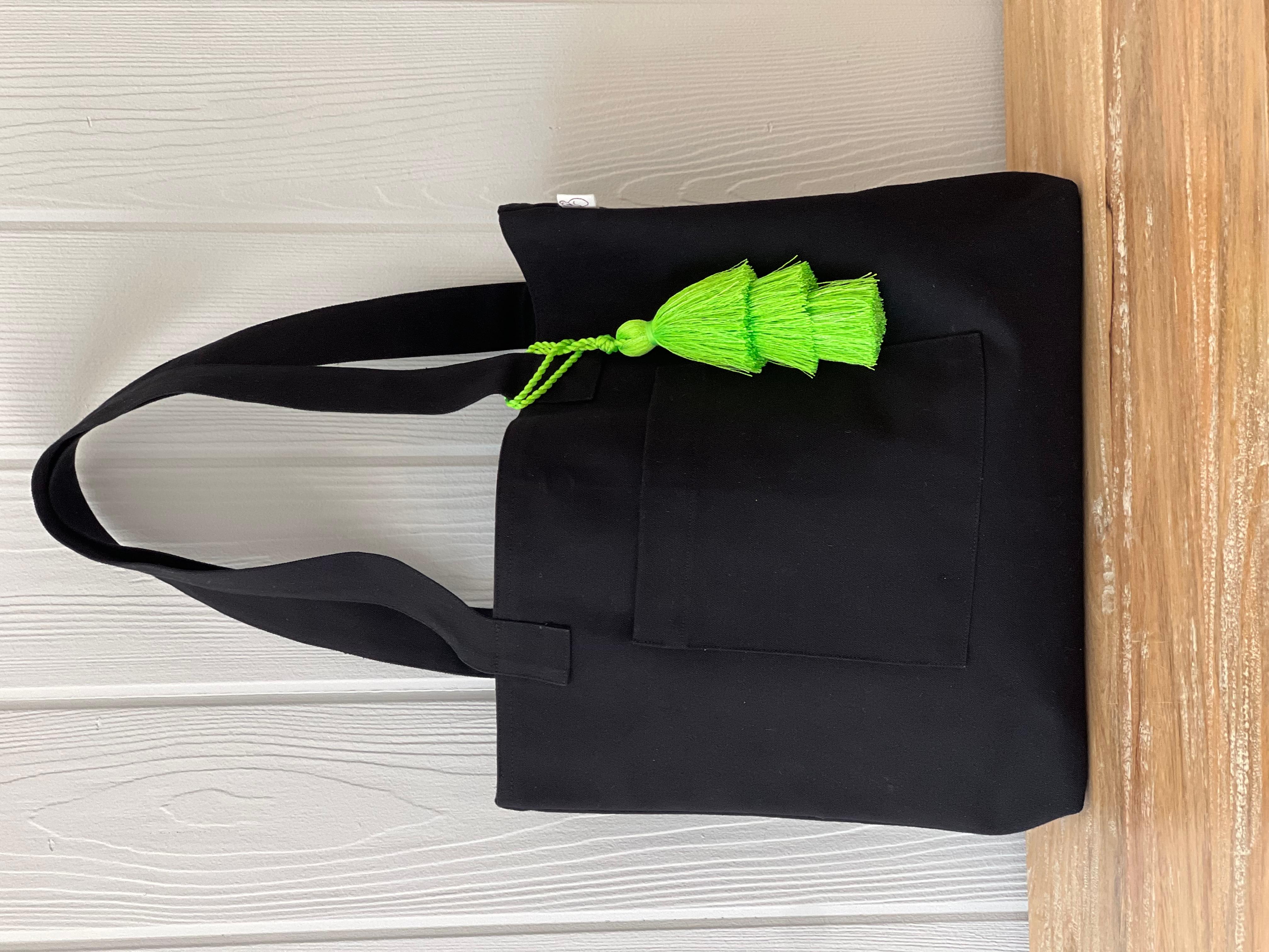 KOALA TASSEL - NEON GREEN - Quilted Koala