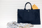 East-West Bag: Navy - Quilted Koala