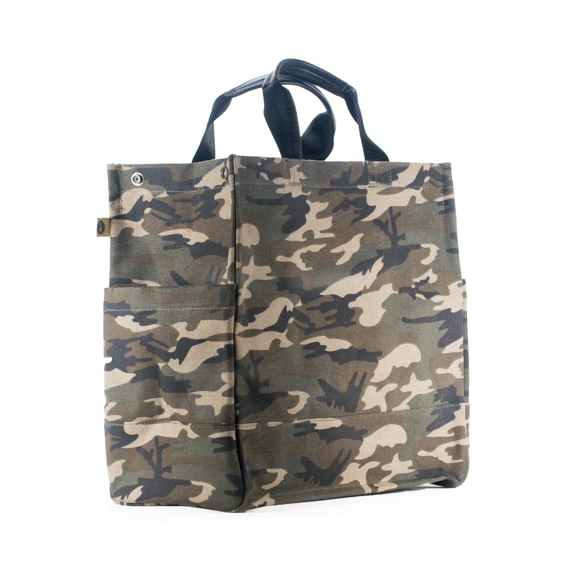 Luxe North-South Bag: Camouflage – Quilted Koala