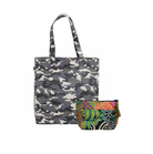 Grey Camo Upright Bag with Dark Multi Boho Makeup Bag (Only $50 with code: GIFT50) - Quilted Koala