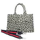 Midi East West Bag: Leopard - Quilted Koala