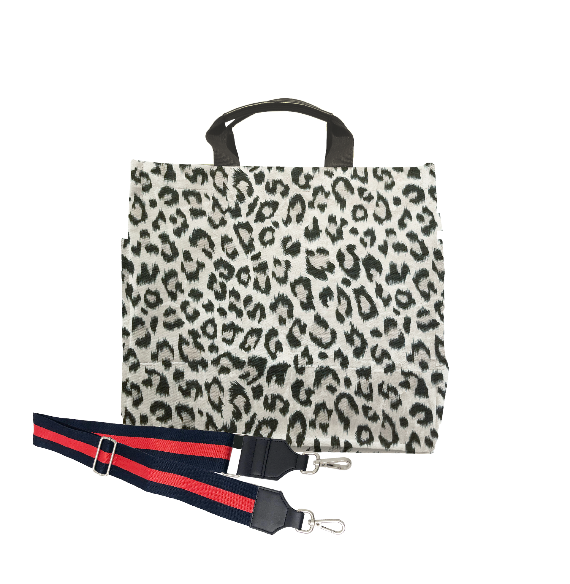 Luxe North South Bag: Leopard - Quilted Koala