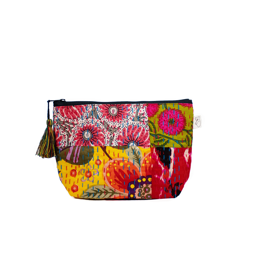 Koala Boho Collection Makeup Bag in Bright Multi
