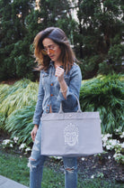 East-West Bag: Grey - Quilted Koala