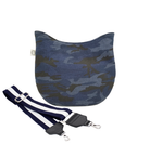 Mini City Bag: Dark Blue Camouflage - Quilted Koala