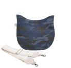 Mini City Bag: Dark Blue Camouflage - Quilted Koala