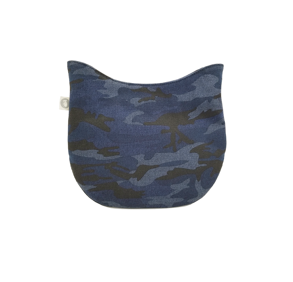 Mini City Bag: Dark Blue Camouflage - Quilted Koala