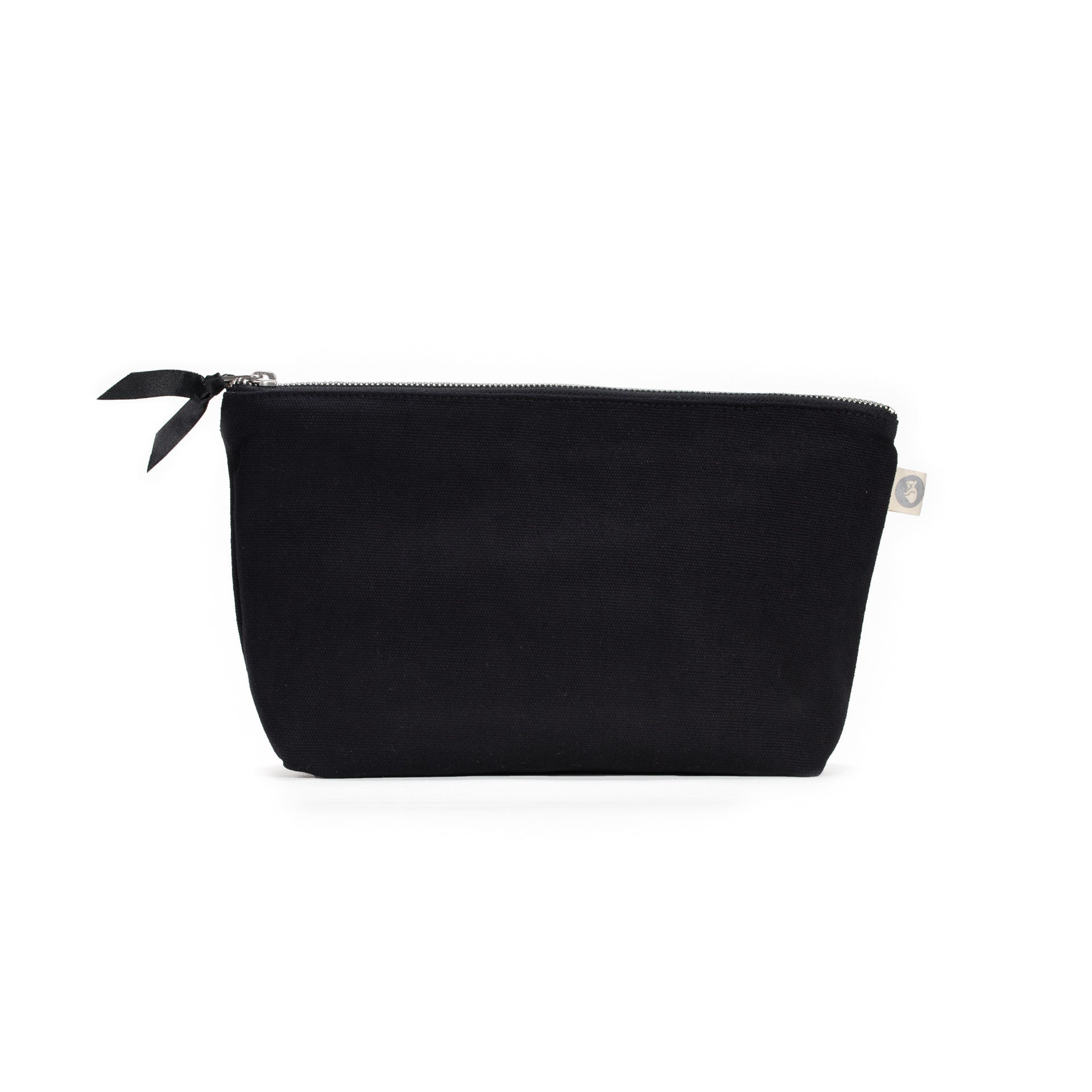 Clutch Bag: Black - Quilted Koala