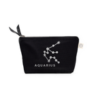 Zodiac Sign: Makeup Bag  - Aquarius - Quilted Koala