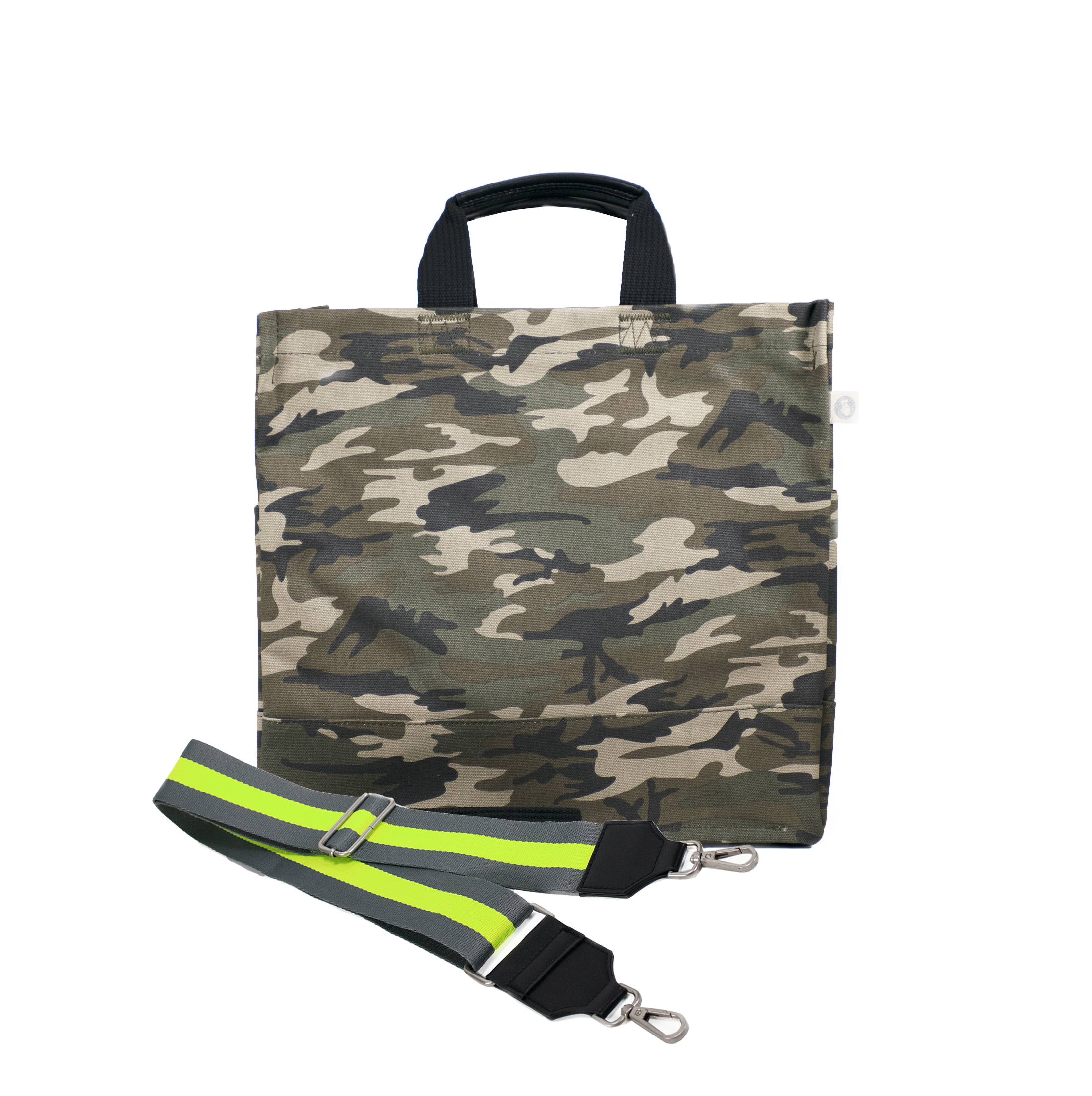 Luxe North-South Bag: Camouflage - Quilted Koala
