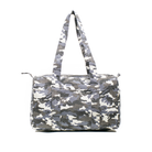 Small Duffel: Grey Camouflage - Quilted Koala