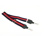 Koala Straps: Navy & Red - Quilted Koala