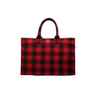 East West Bag: Red Flannel Plaid - Quilted Koala