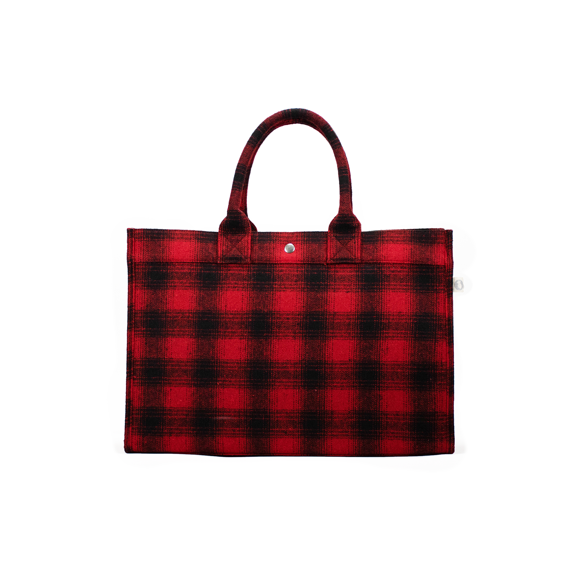 East West Bag: Red Flannel Plaid - Quilted Koala