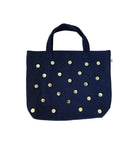 Boho Large Mirror Tote: Navy - Quilted Koala