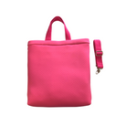 Town Crossbody Bag: Pink Neoprene - Quilted Koala