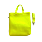 Koala Go! Town Crossbody Bag: Yellow Neoprene - Quilted Koala