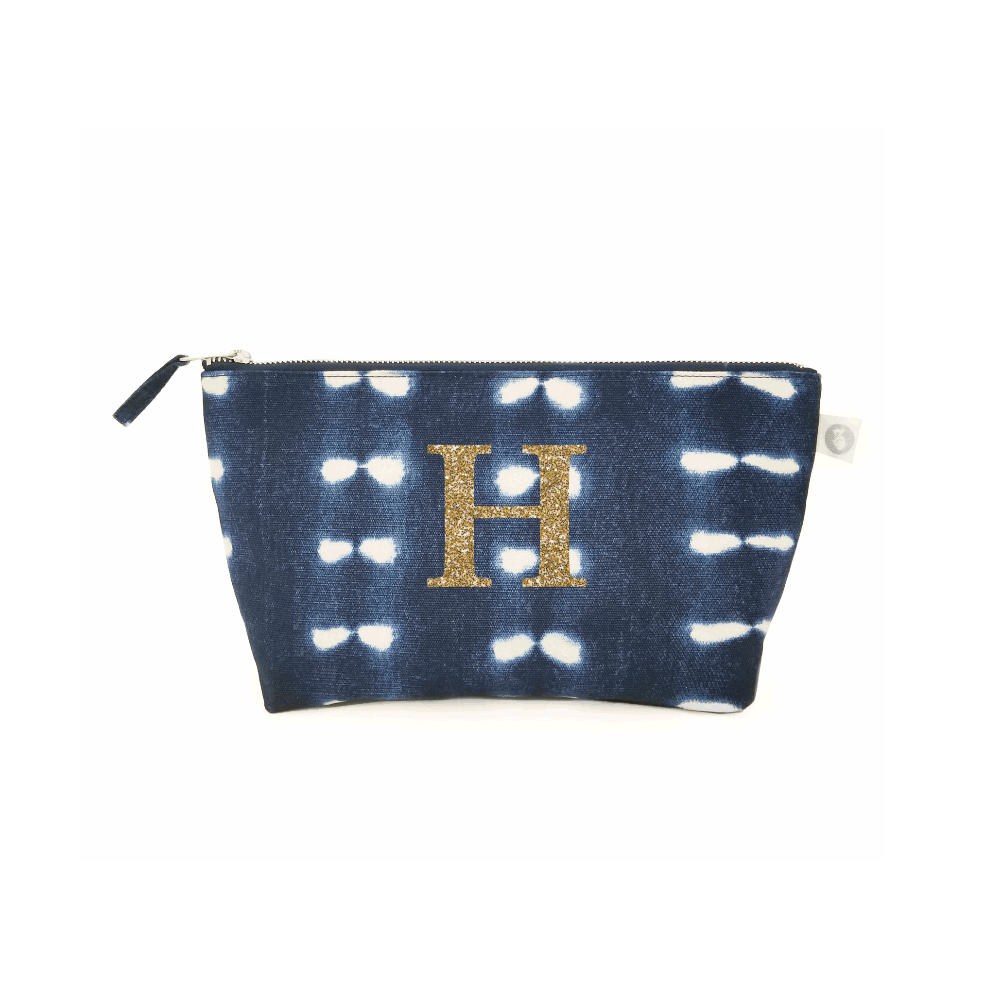 Initial online clutch bag