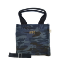 Mini Monogram Mini Luxe North South: Dark Blue Camouflage - Quilted Koala