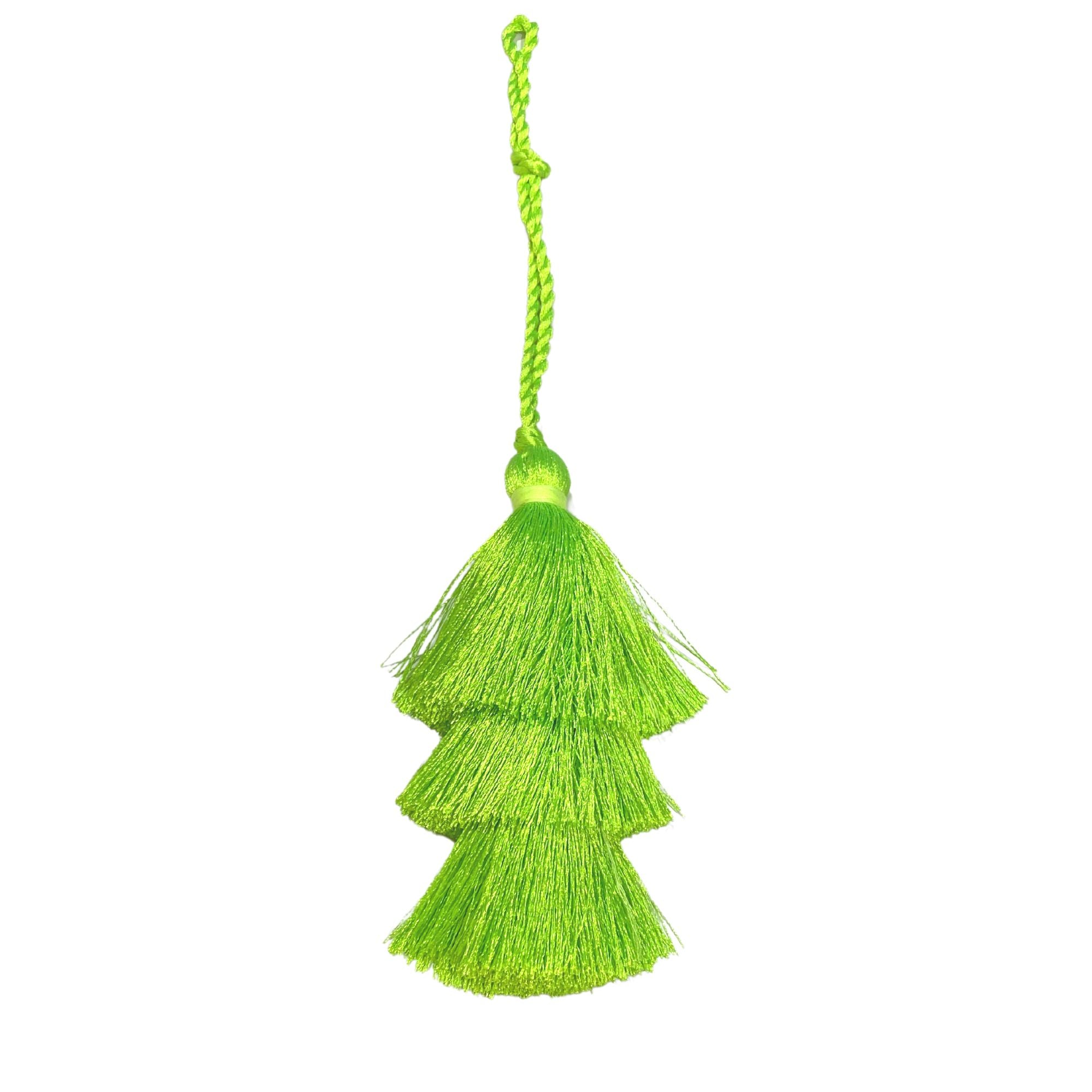 KOALA TASSEL - NEON GREEN - Quilted Koala