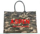 East West Bag: Green Camo - APRÉS SKI ACADEMY ASPEN - Quilted Koala