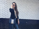 Mini City Bag: Dark Blue Camouflage - Quilted Koala